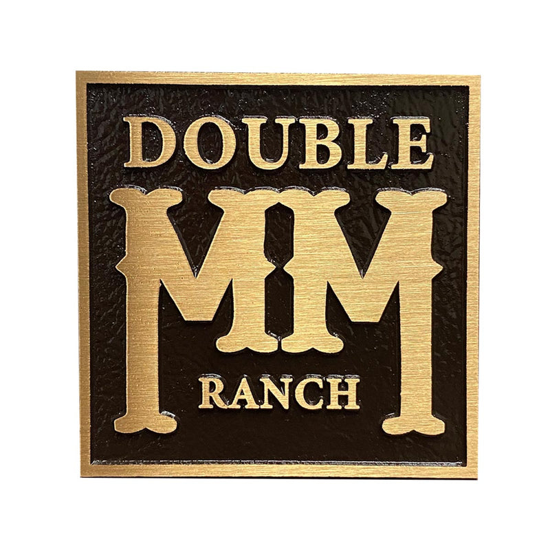 Ranch Logo Plaque
