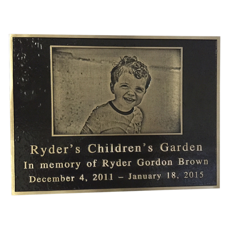 Garden Memorial Plaque