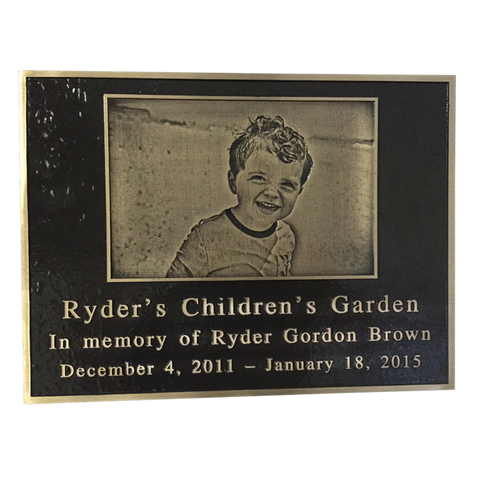 Garden Memorial Plaque