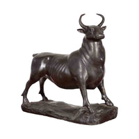 Bull Tabletop Statue