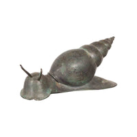 Tabletop Bronze Snail