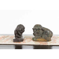 Bronze Foo Dog Sculptures with Bronze-Custom Bronze Statues & Fountains for Sale-Randolph Rose Collection