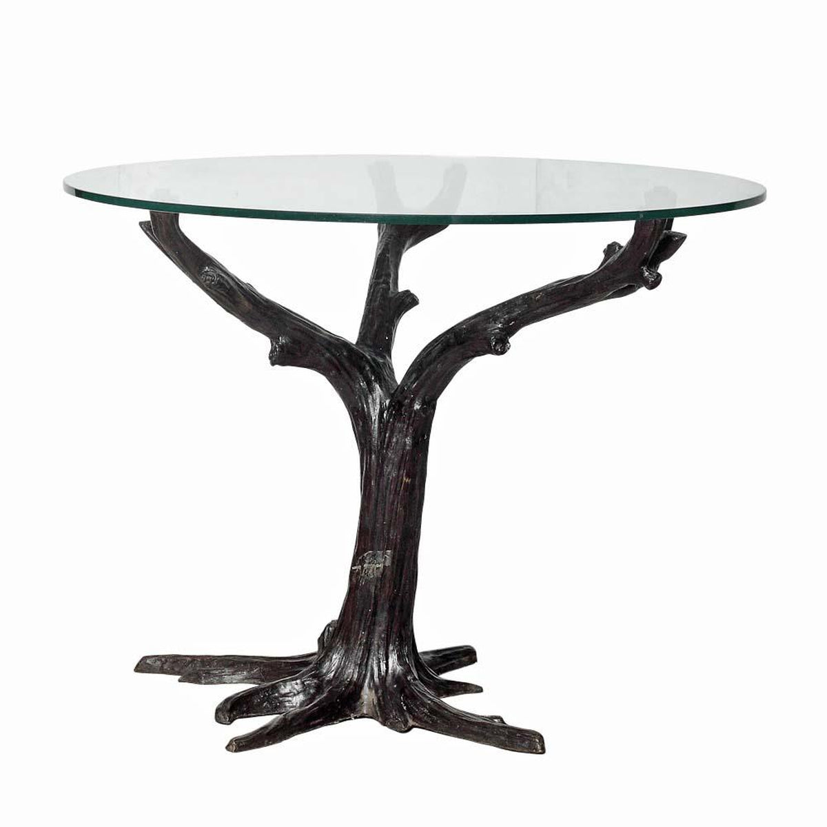 Bronze Tree Table Base in Brown Patina | Randolph Rose Collection