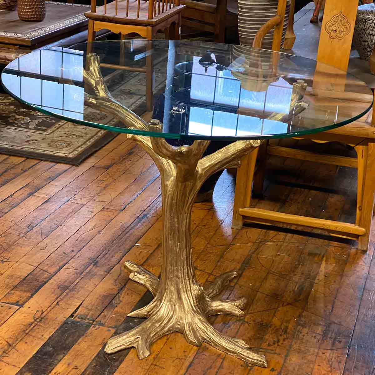 Bronze Tree Table in Gold Patina | Randolph Rose Collection