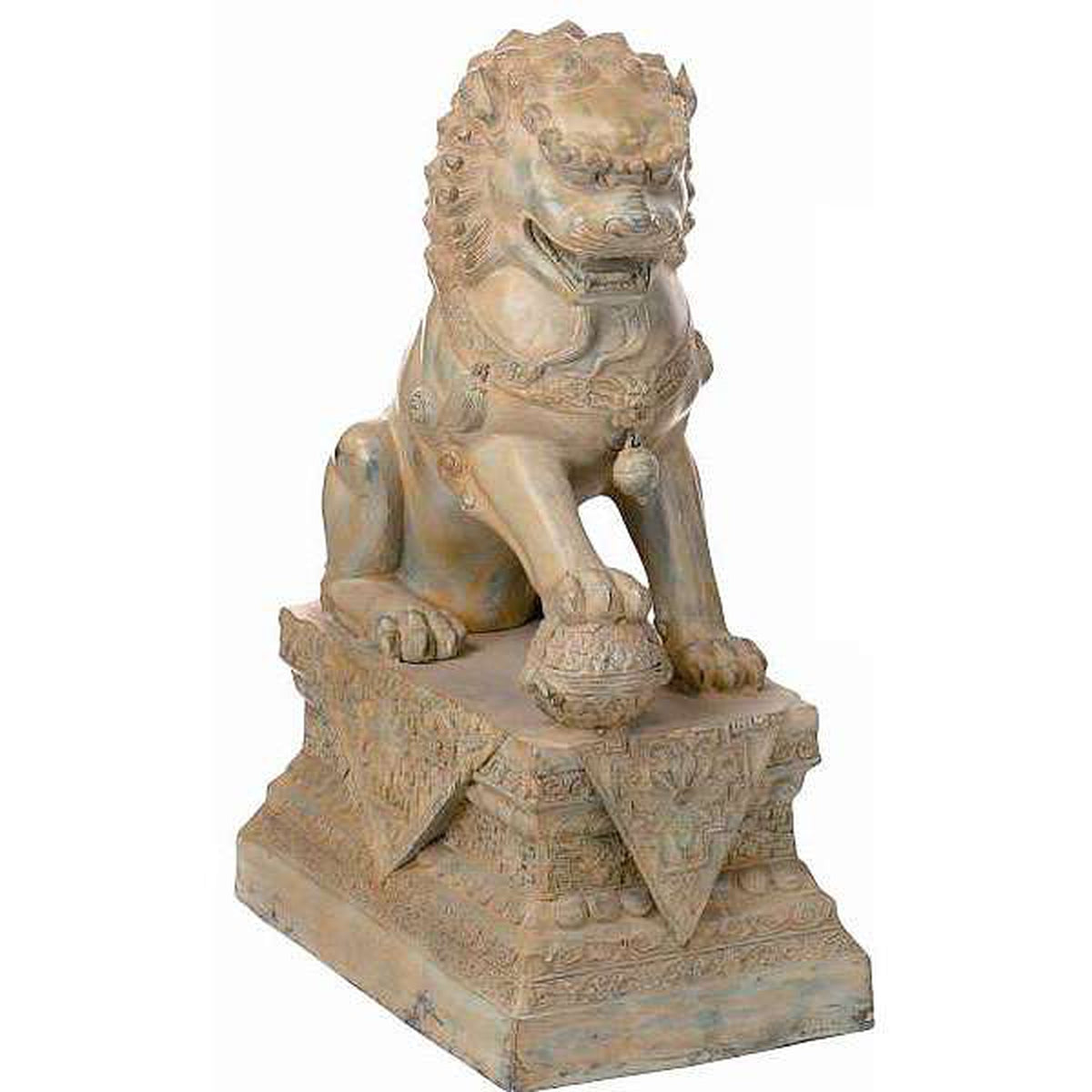 Foo Dogs, Bronze Chinese Guardian Lion Statues | Randolph Rose 