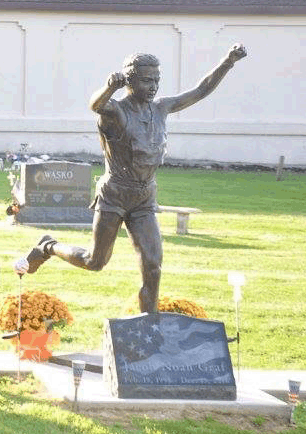 Bronze Statue of Man Running | Children Sports Sculptures | Bronze Sports Art | 