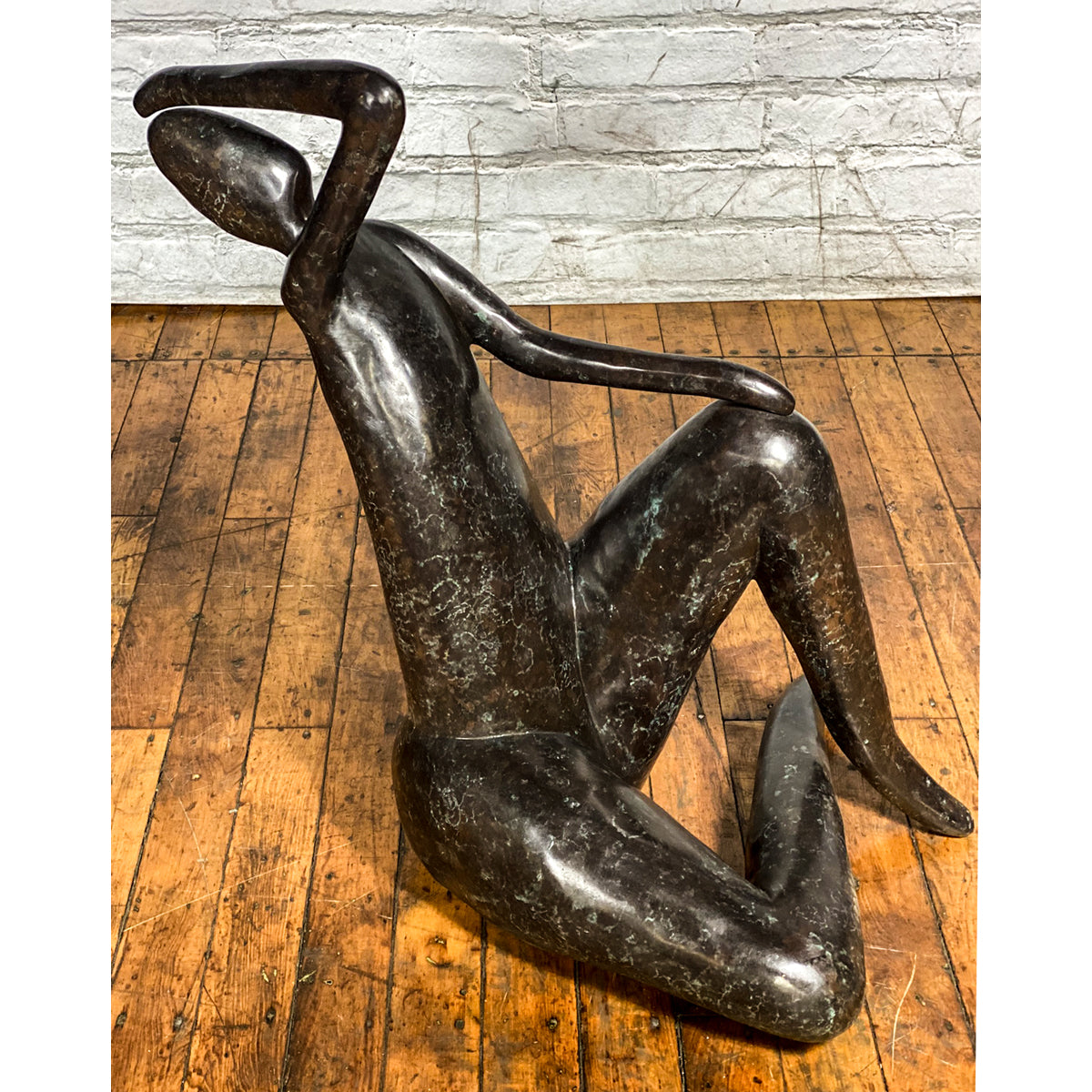Modern Abstract Lady Bronze Sculpture | Randolph Rose Collection