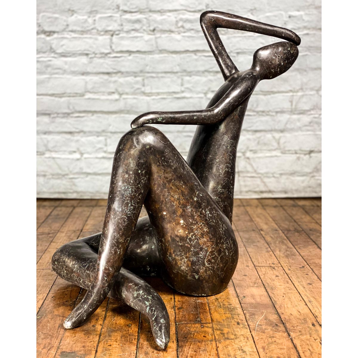 Modern Abstract Lady Bronze Sculpture | Randolph Rose Collection