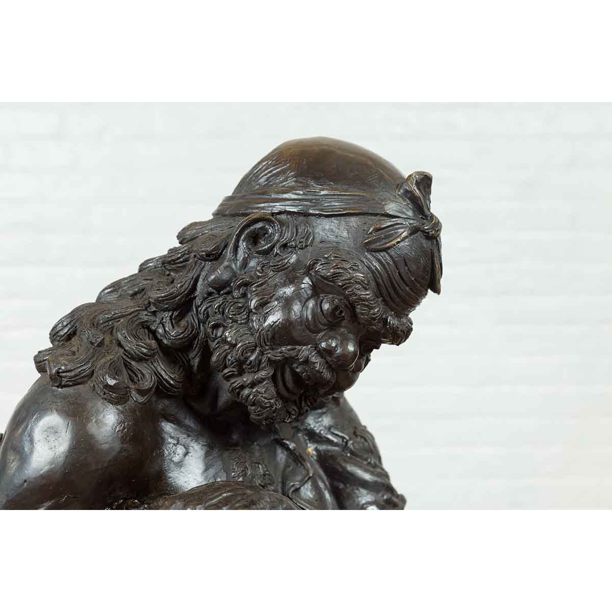 Mythical Warrior Bronze Garden Statue | Randolph Rose Collection