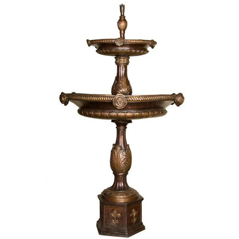 Rose Tray Fountain-Custom Bronze Statues & Fountains for Sale-Randolph Rose Collection
