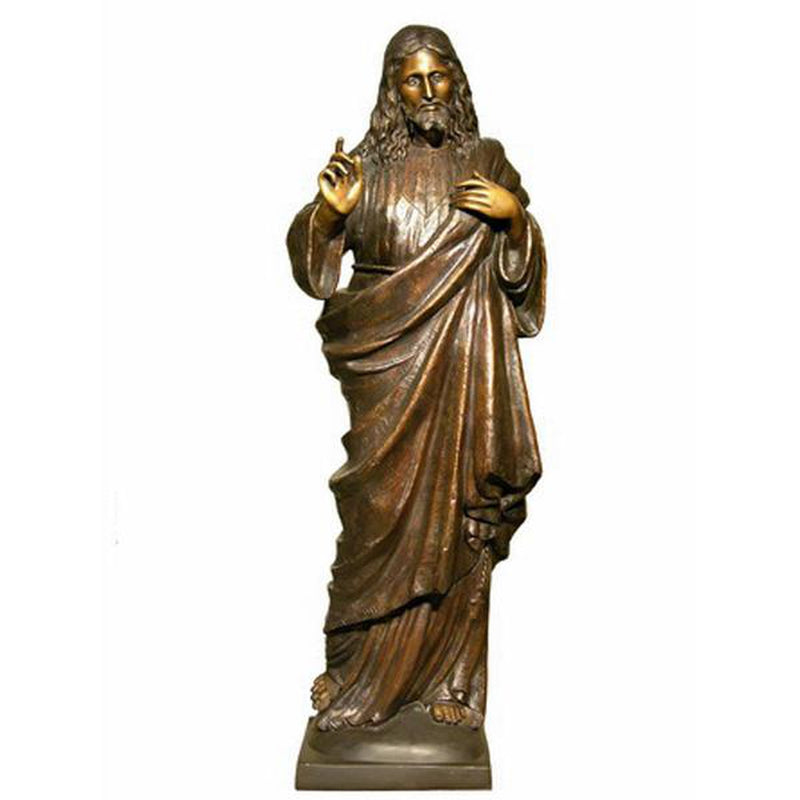 Bronze sculpture of Jesus teaching - Randolph Rose Collection