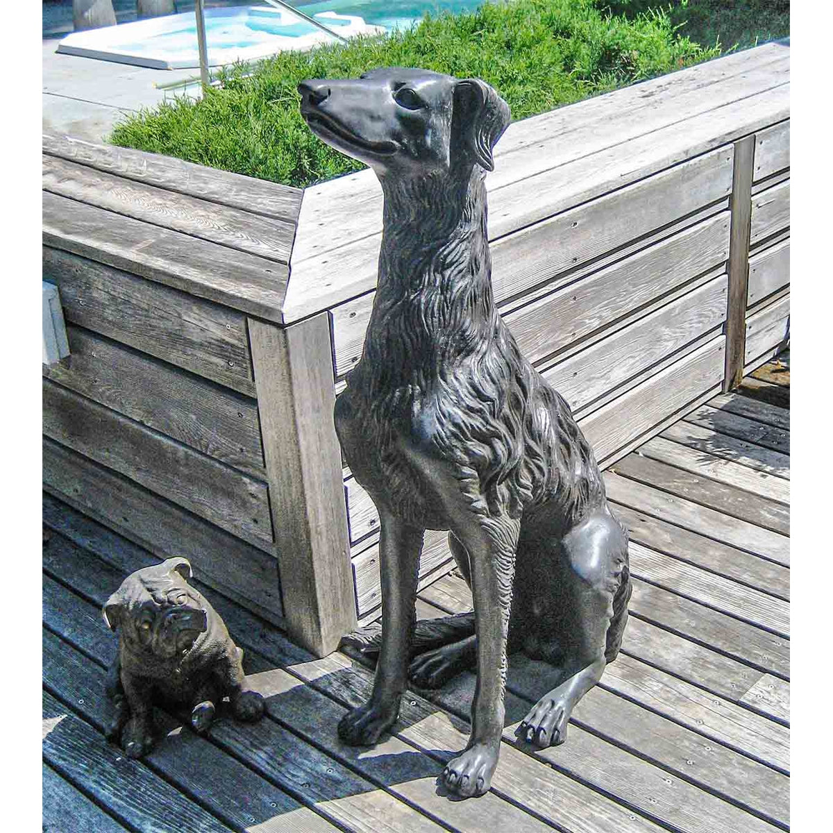russian-wolfhound-dog-statue-